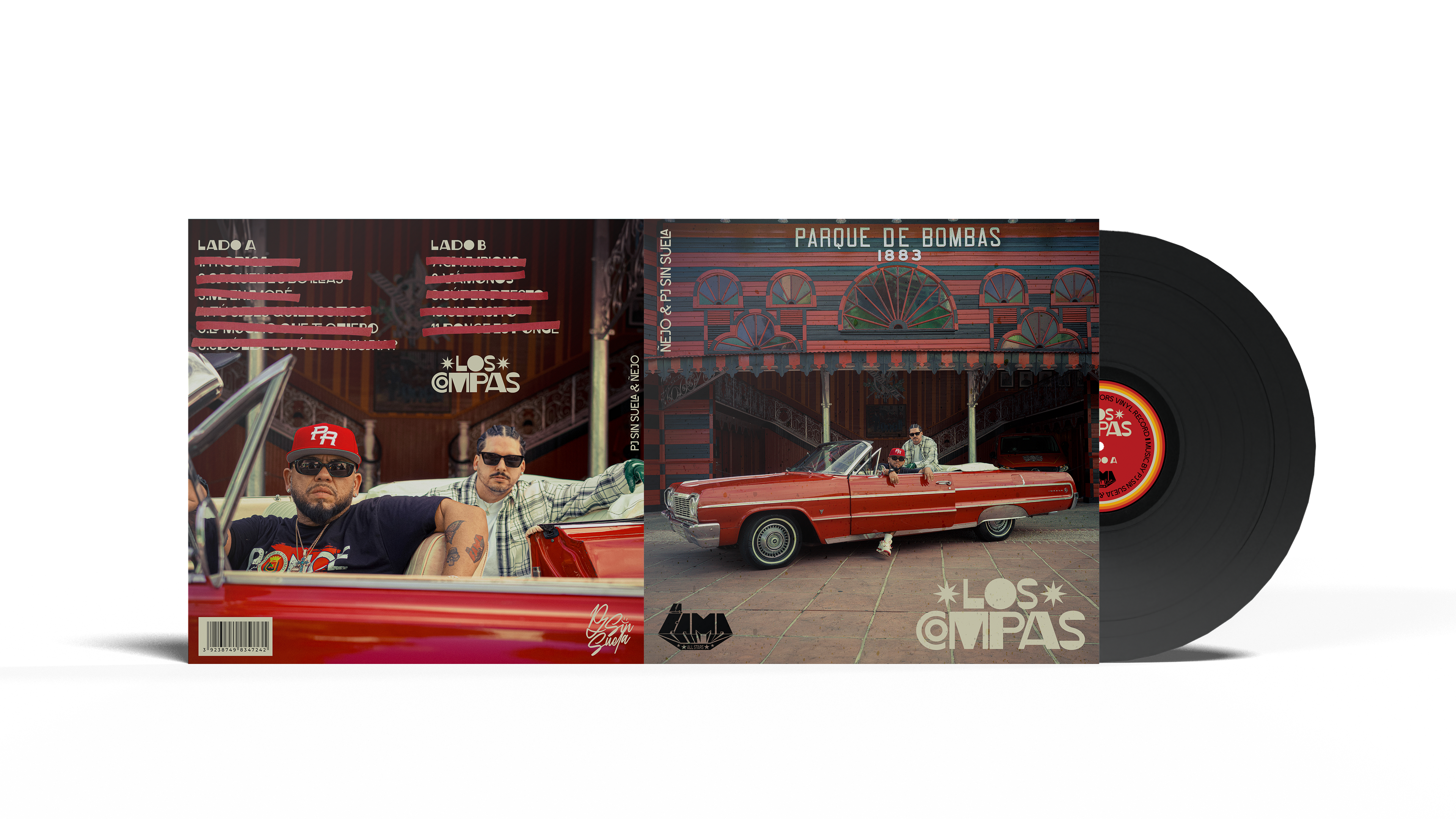 LOS COMPAS - Vinilo Limitado